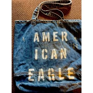 American Eagle Jean tote